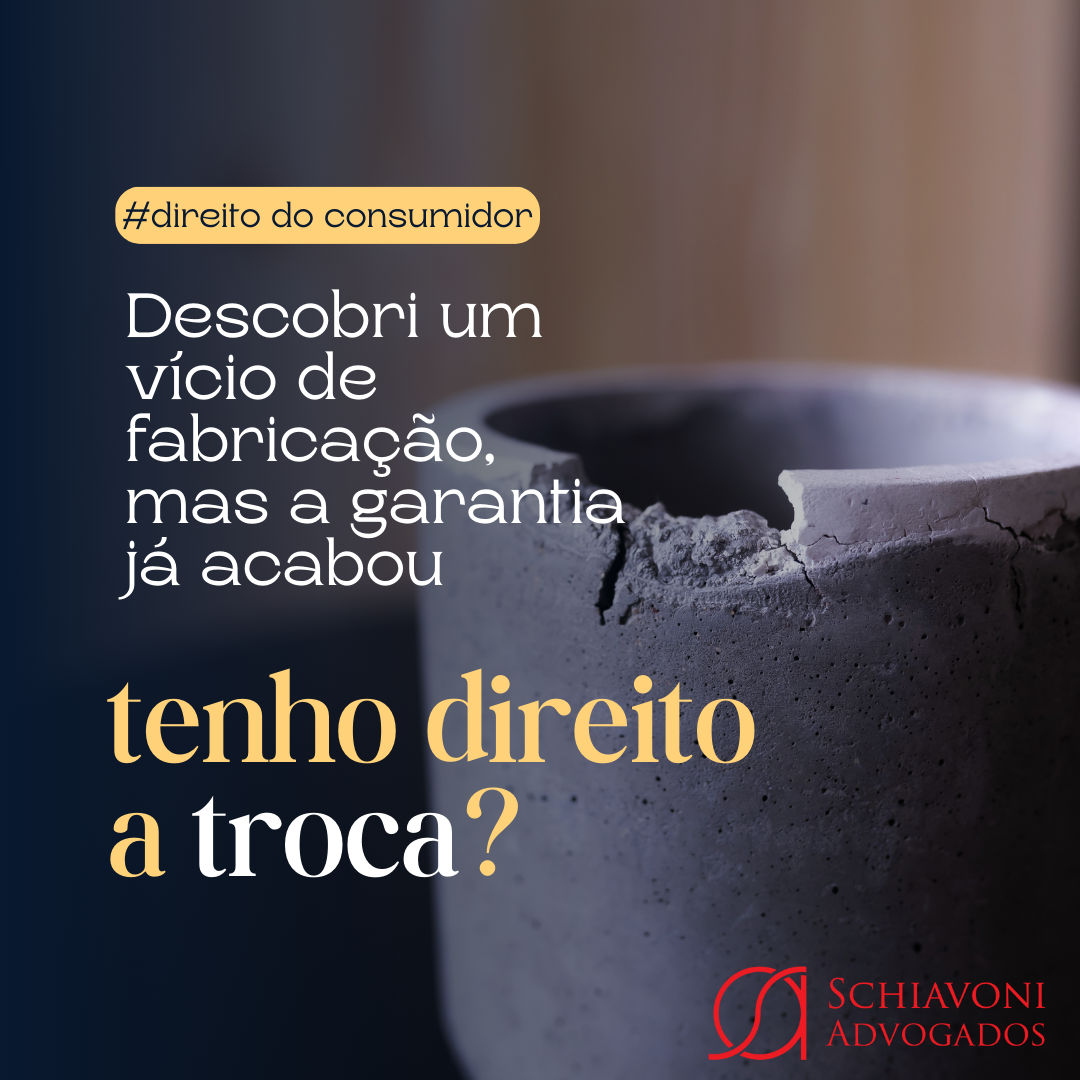 Descobri um Defeito no Produto Após o Fim da Garantia: Tenho Direito?